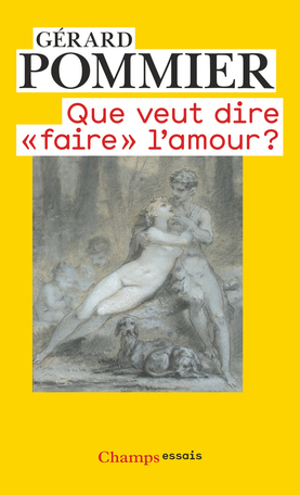 Que Veut Dire Faire L Amour De Gerard Pommier Editions Flammarion