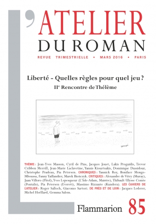 L'Atelier du roman